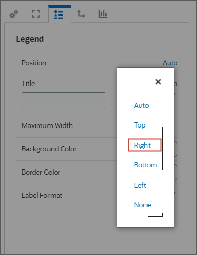 set legend position